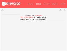 Tablet Screenshot of mercico.com